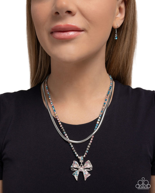 Paparazzi Cheerful Coquette - Multi Necklace