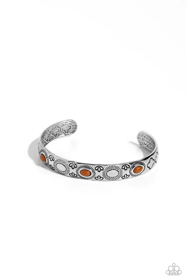 Paparazzi Cactus Canopy - Brown Bracelet