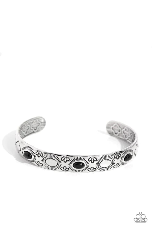 Paparazzi Cactus Canopy - Black Bracelet