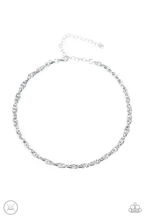 Paparazzi Urban Underdog - Silver Necklace