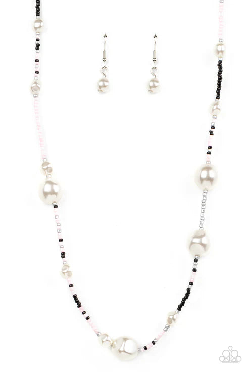 Paparazzi Modern Marina - Pink Necklace