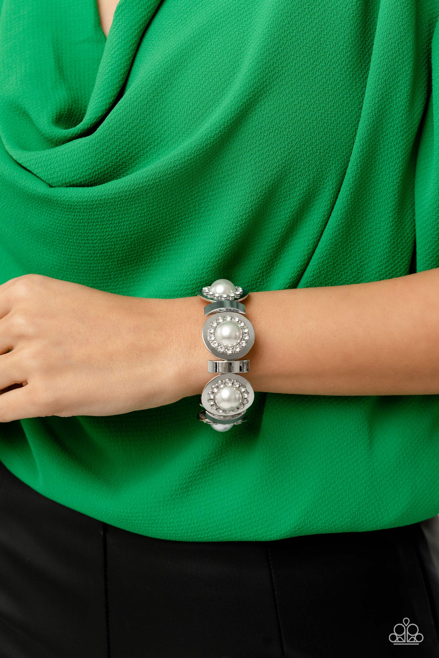 Summer Serenade - White Paparazzi Bracelet