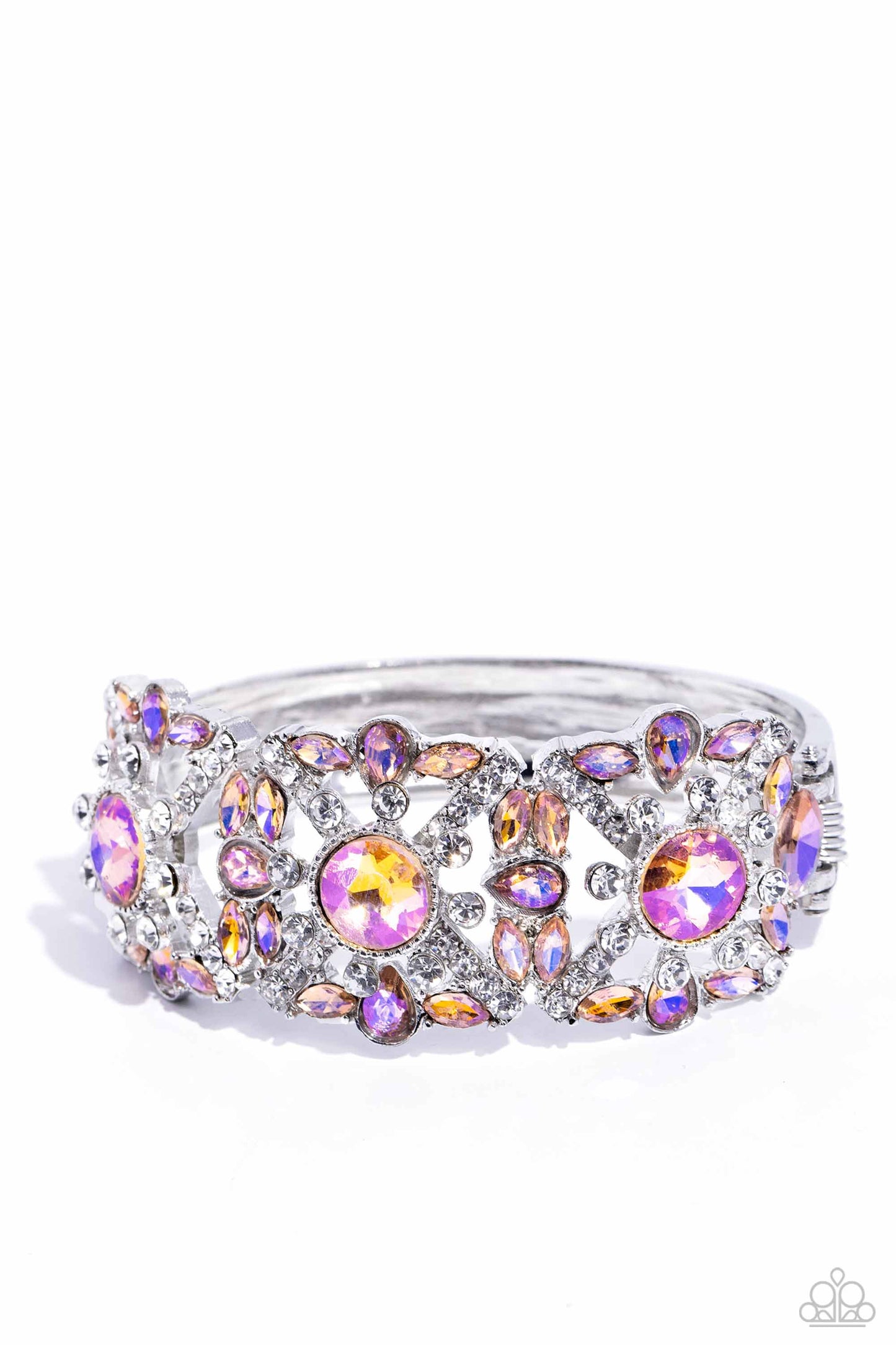 Paparazzi Shimmering Solo - Orange Bracelet