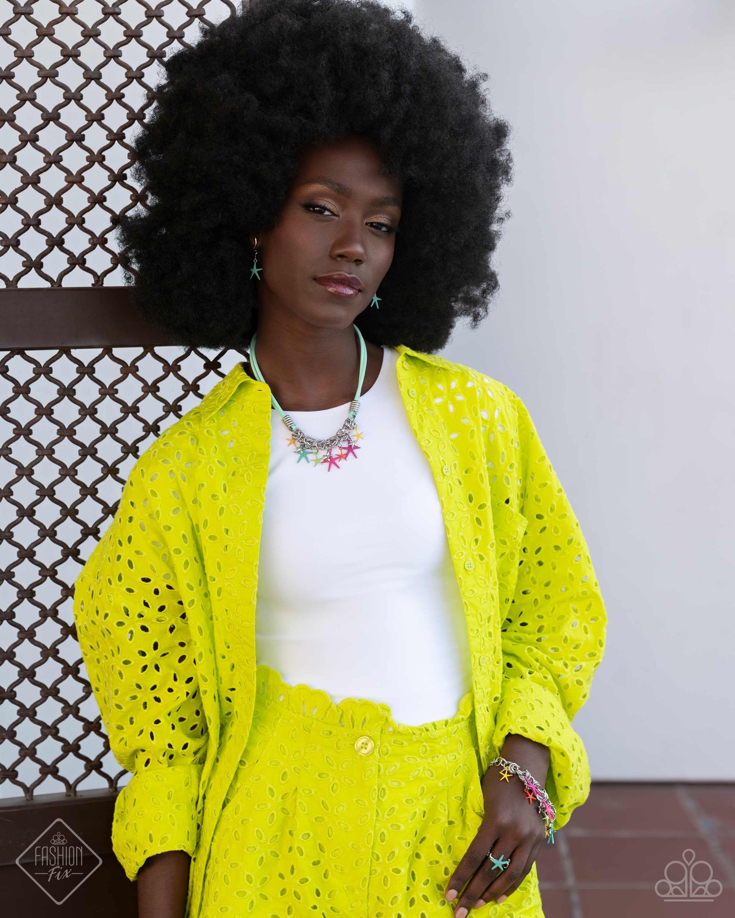 Paparazzi STARFISH Me Luck - Multi Necklace