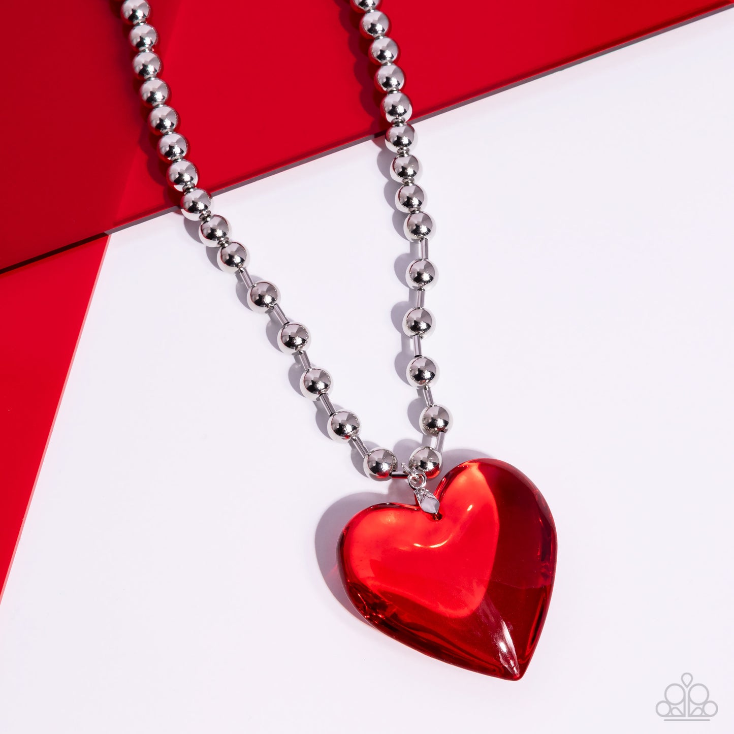 Paparazzi Romantic Residence - Red Necklace
