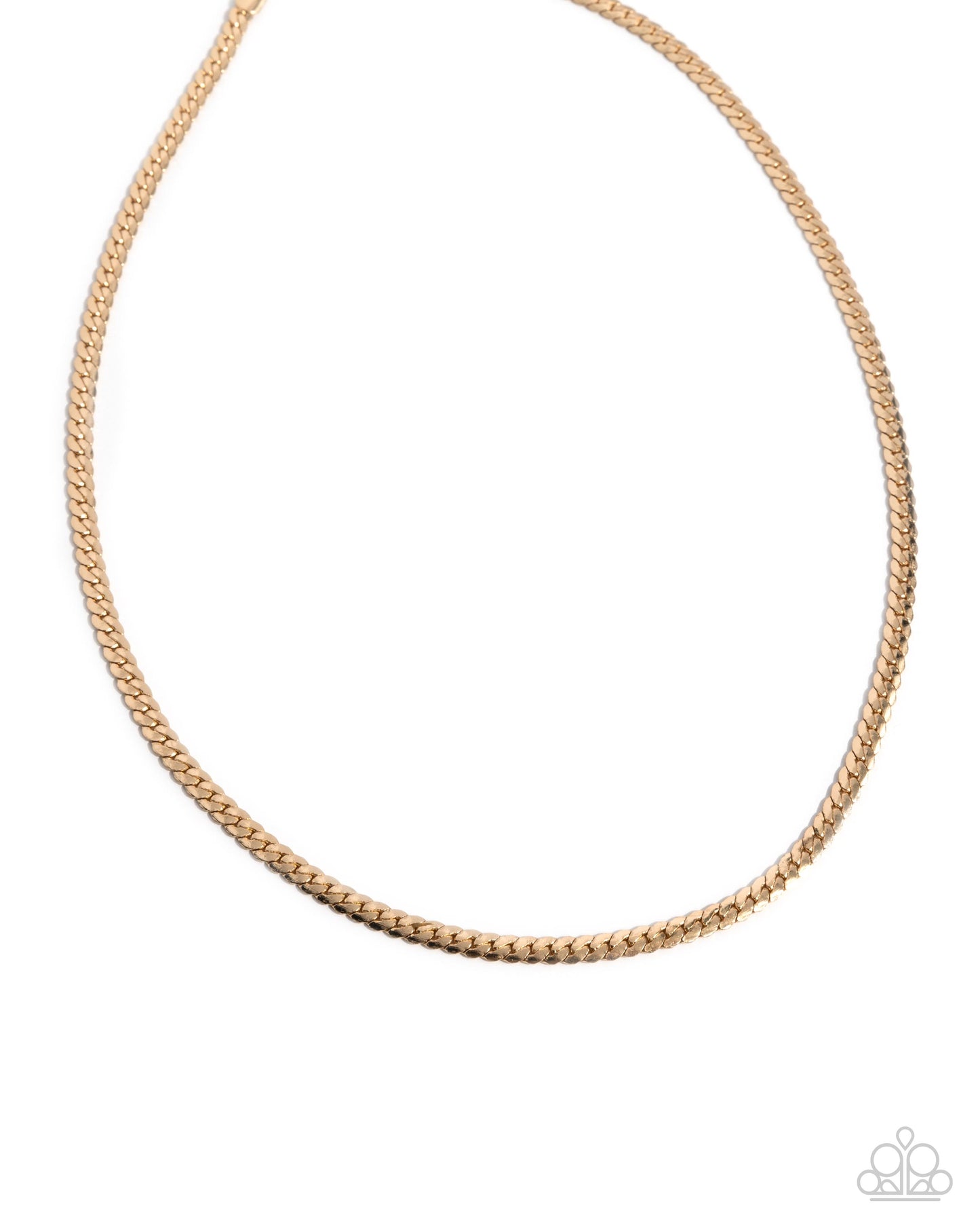 Paparazzi CURB the Peace - Gold Necklace