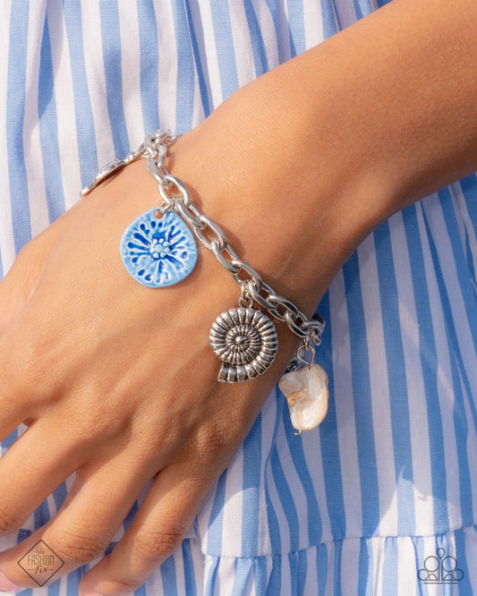 Paparazzi Coastal Connoisseur - Blue Bracelet