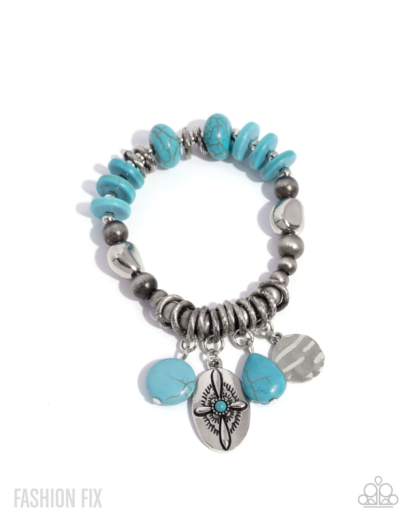 Paparazzi Authentic Apparel - Blue Bracelet