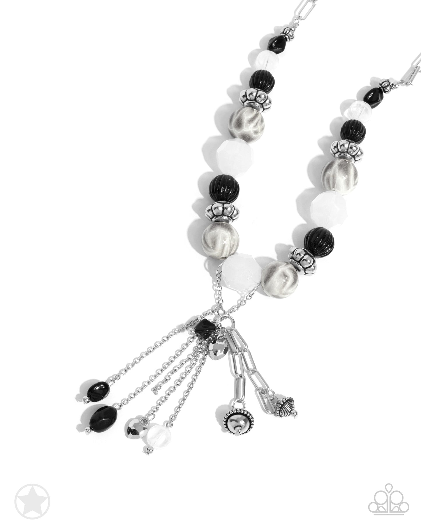 Paparazzi Break A Leg! - White Necklace