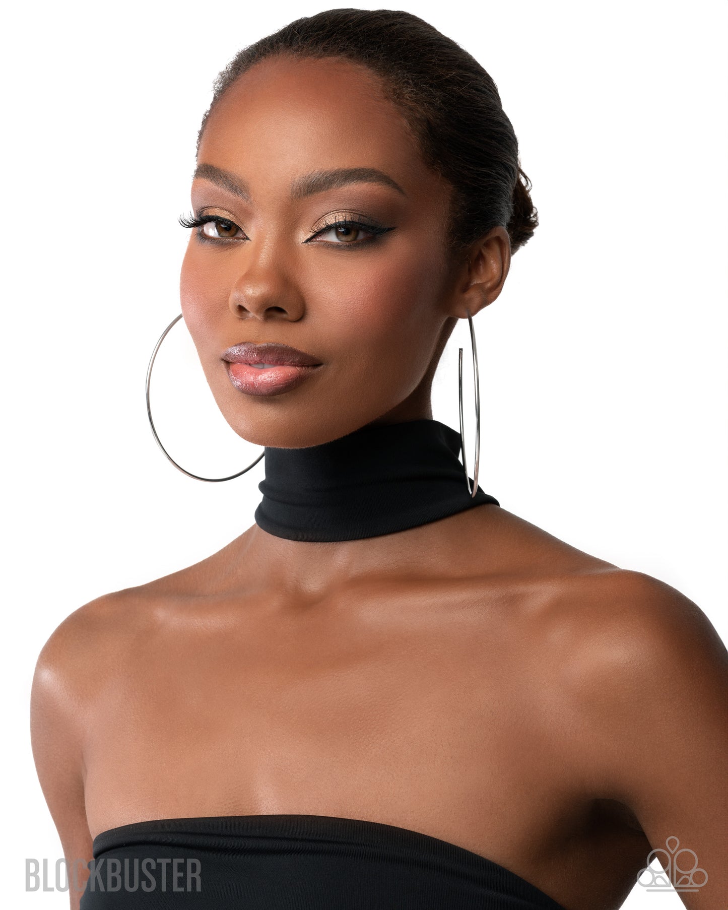 Paparazzi Colossal Couture - White Earrings