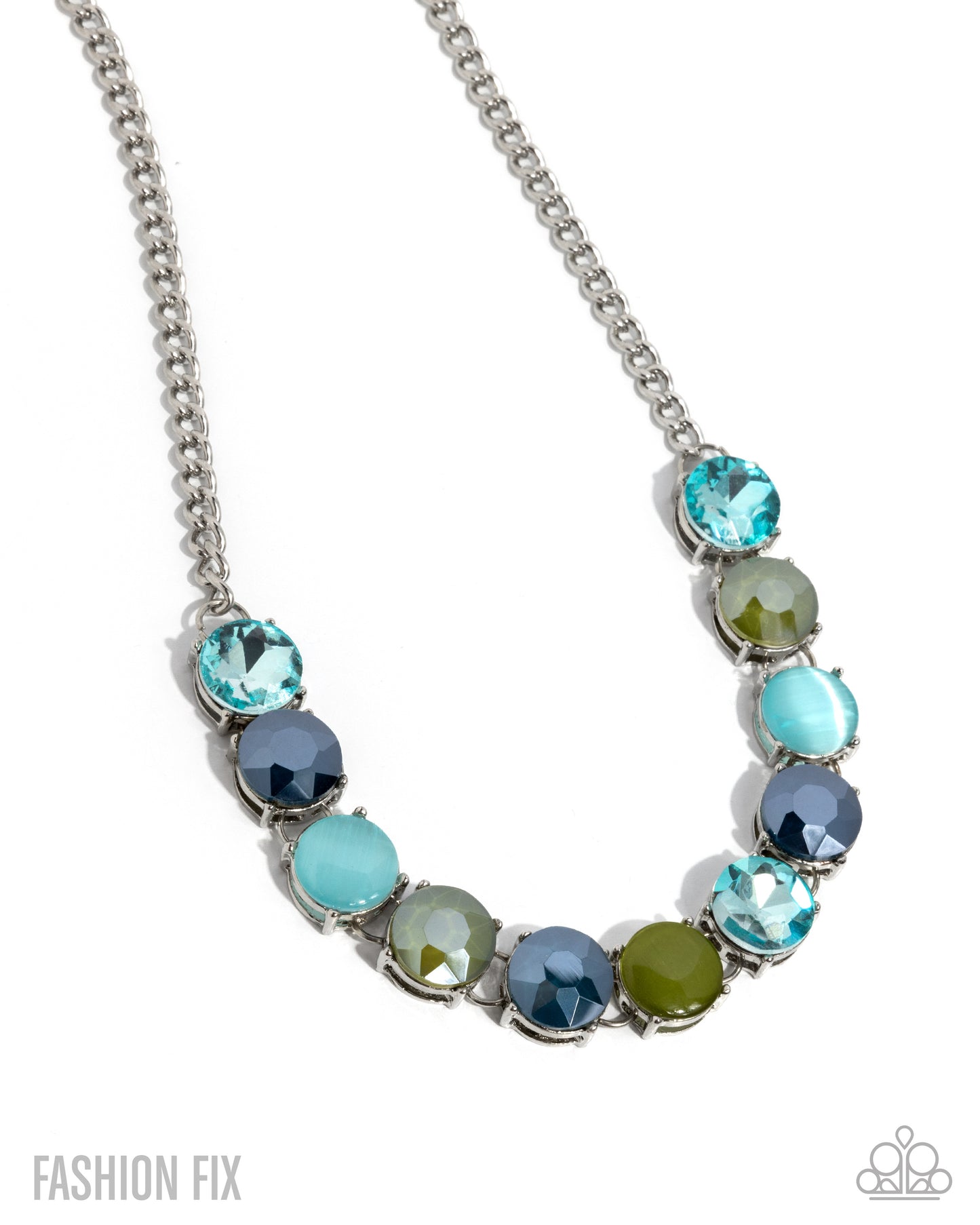 Paparazzi Cool, Calm, And Couture - Green Necklace