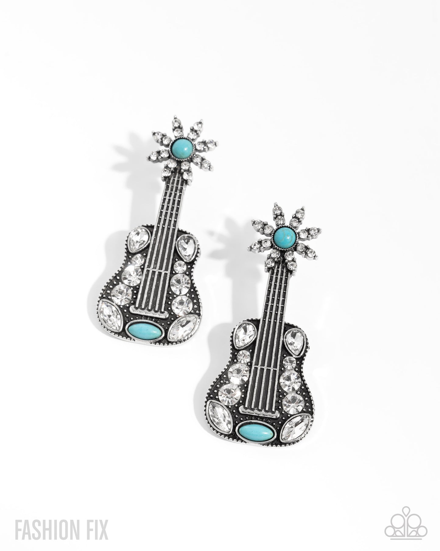 Paparazzi Country Comeback - Blue Earrings