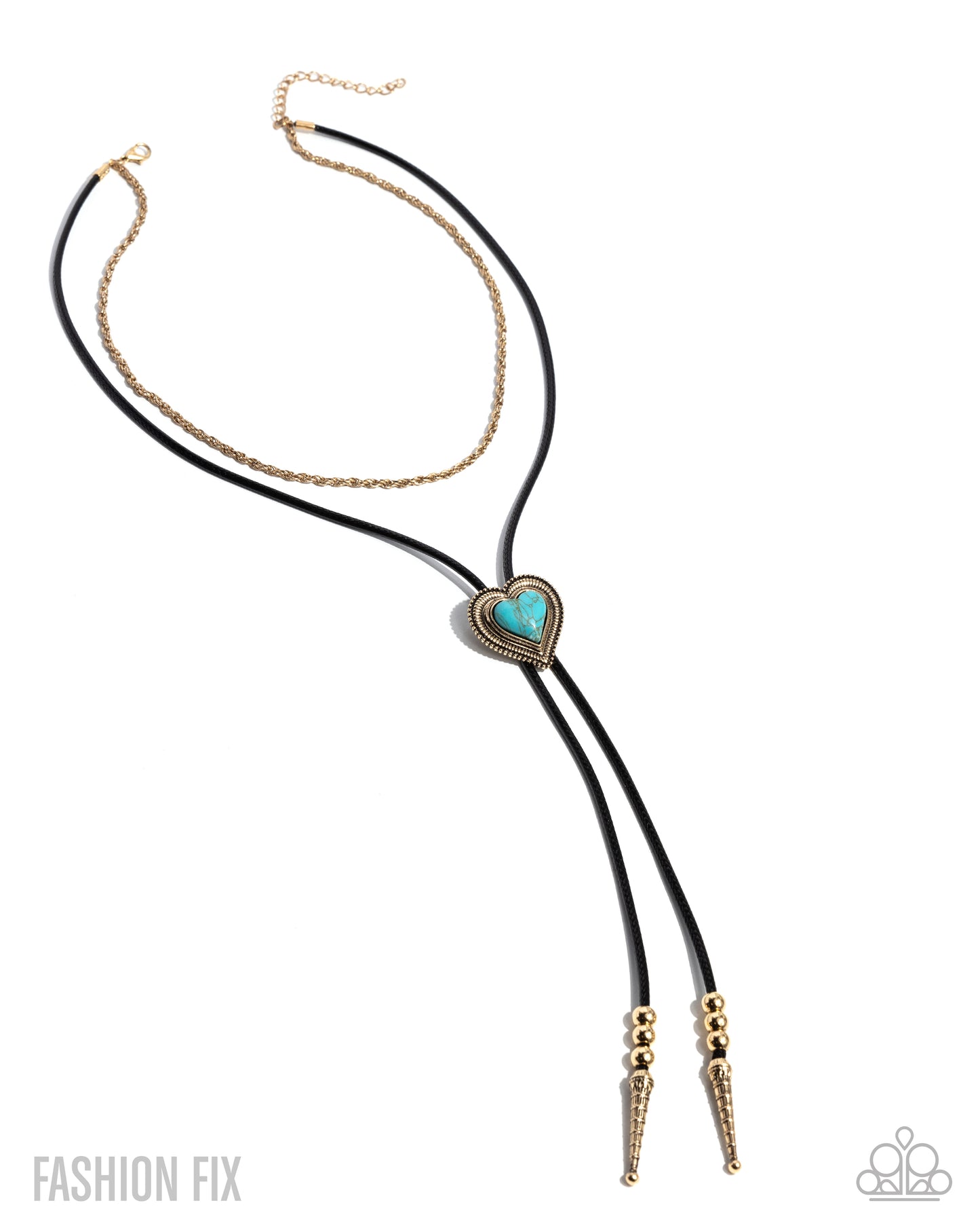 Paparazzi Courting Cowboy - Gold Necklace