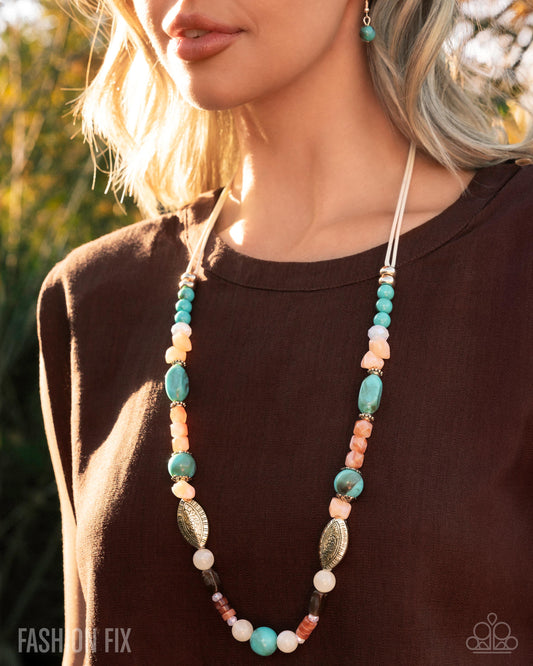 Paparazzi Earnest Elevation - Multi Necklace