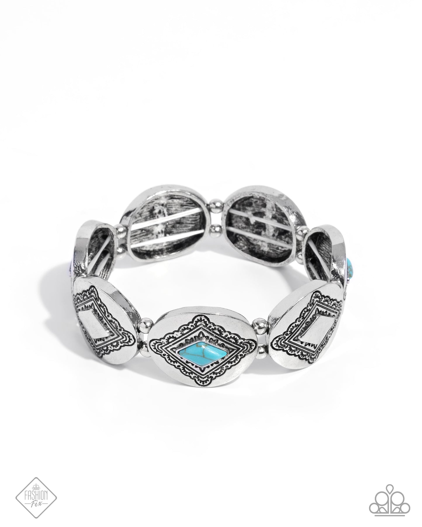 Paparazzi Elemental Example - Blue Bracelet