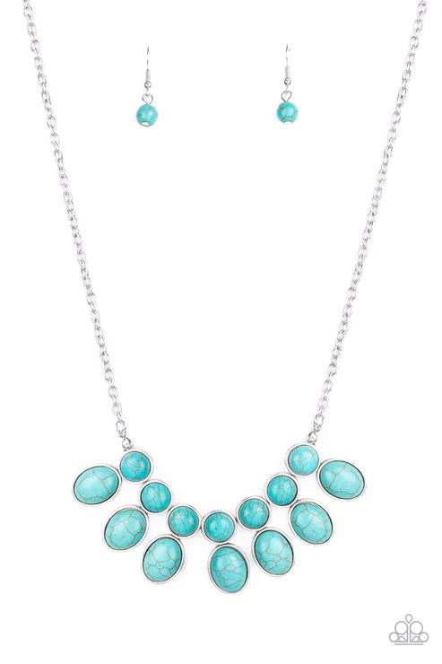 Paparazzi Environmental Impact - Blue Necklace