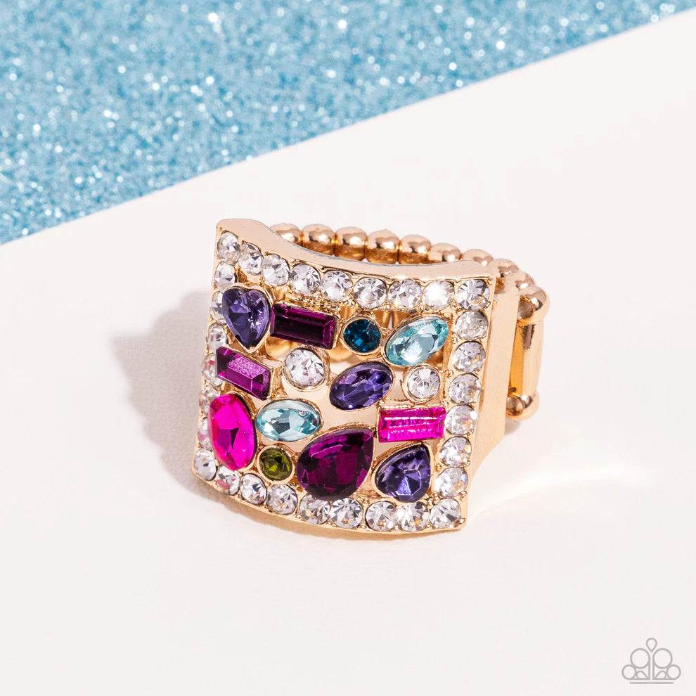 Paparazzi Framed Finesse - Multi Ring