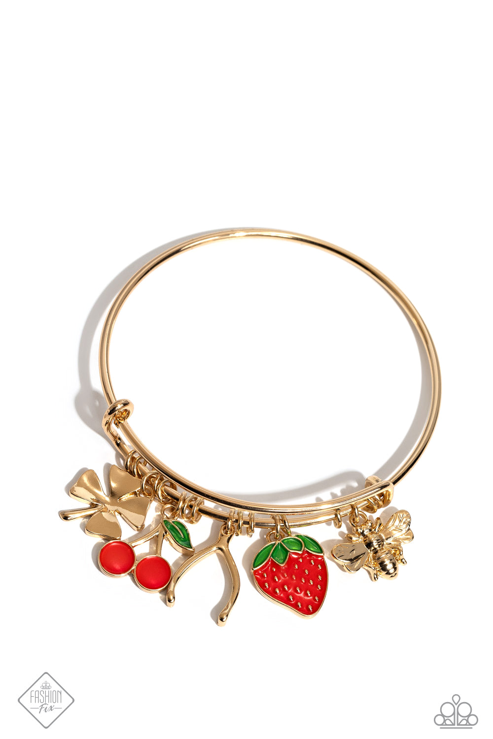 Paparazzi Fruit Freestyle - Gold Bracelet