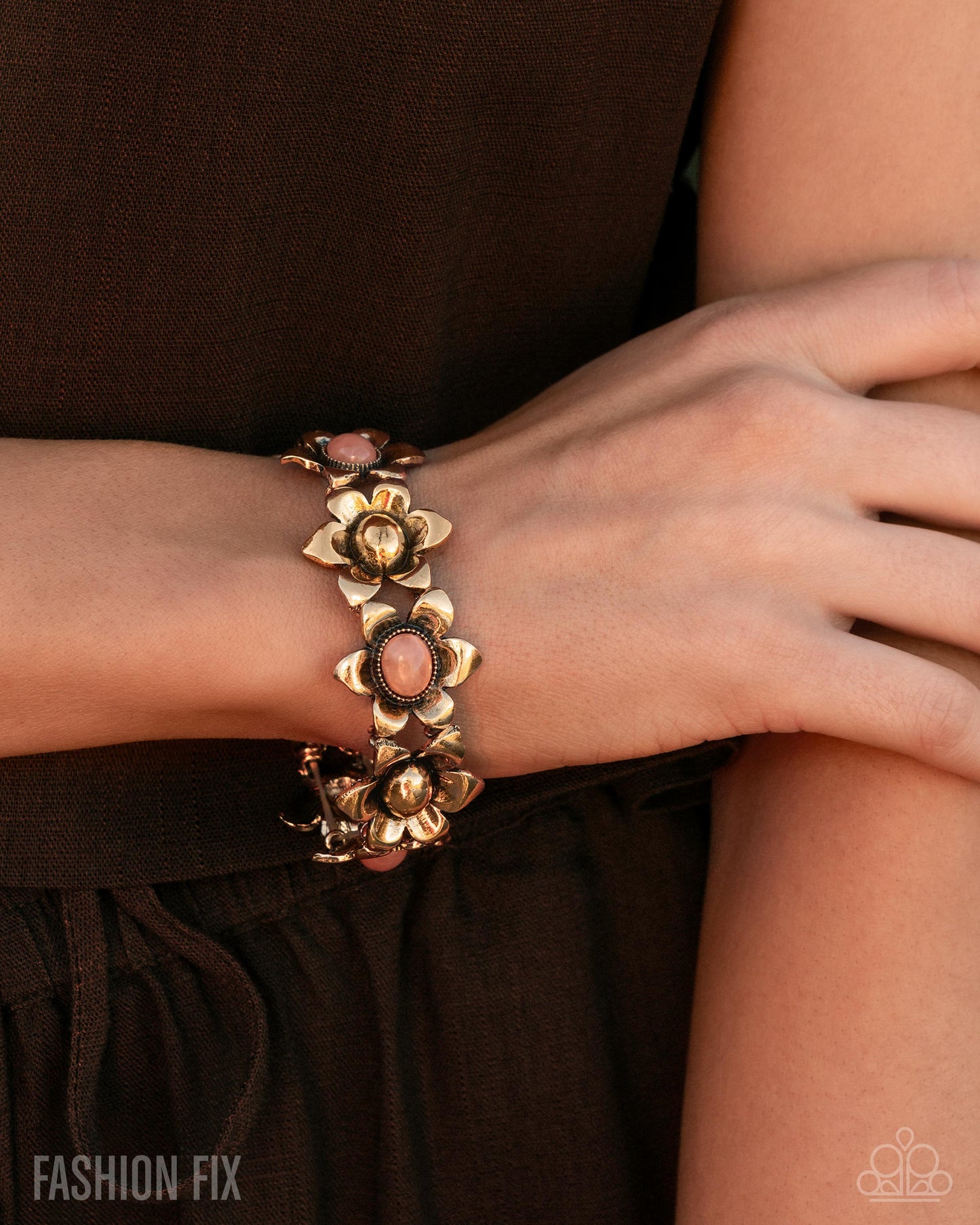 Paparazzi Genuine Grounding - Orange Bracelet