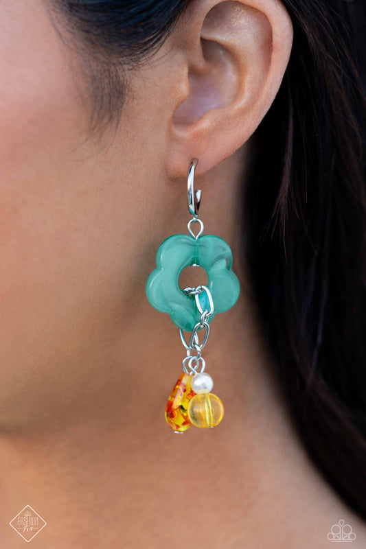 Paparazzi Gone Stir DAISY - Multi Earrings