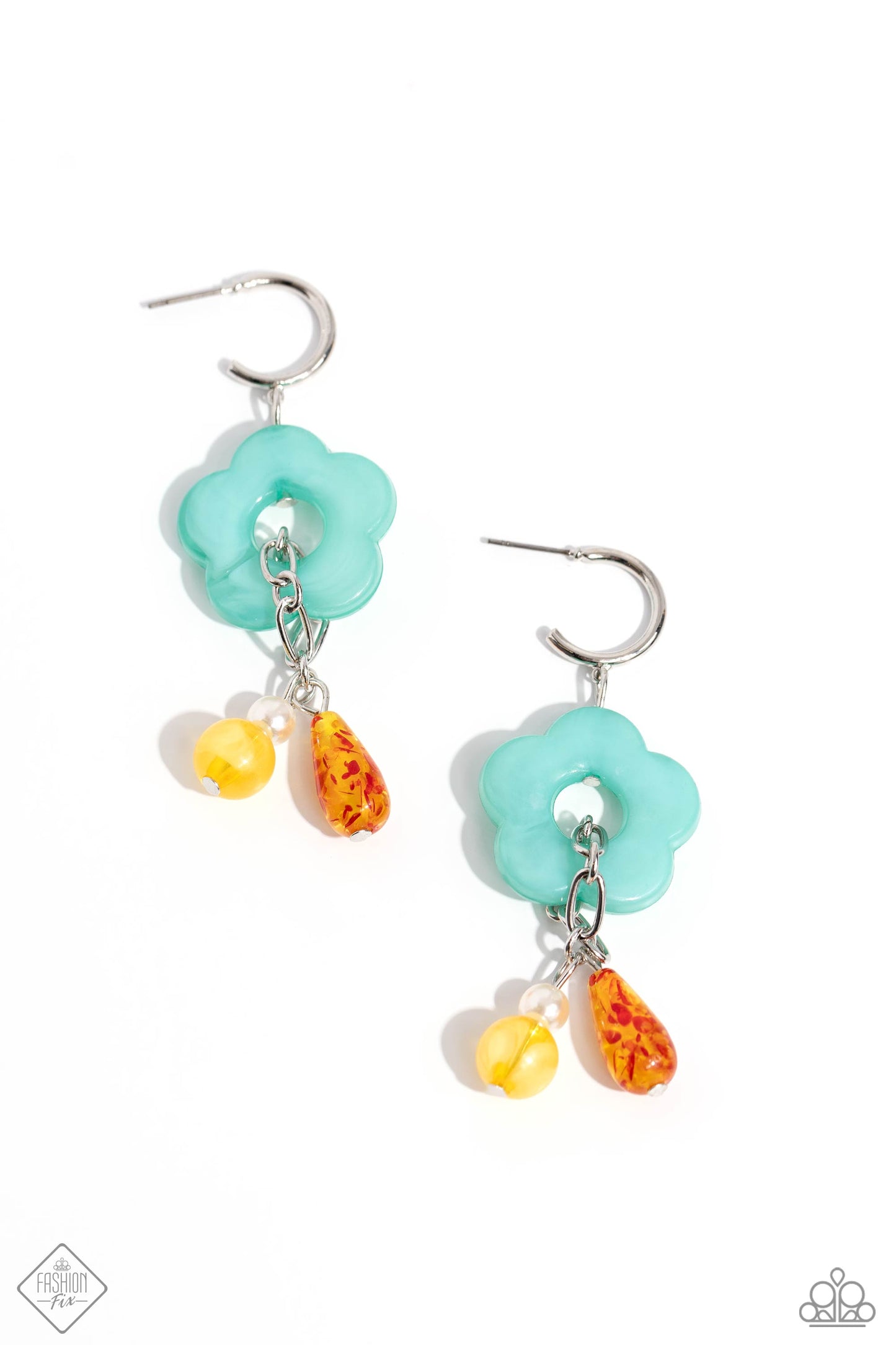 Paparazzi Gone Stir DAISY - Multi Earrings