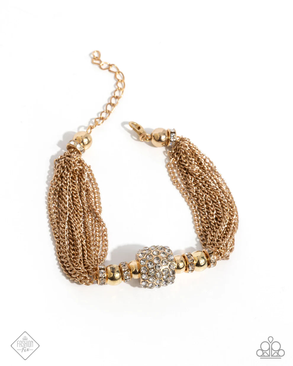 Paparazzi High-Handed Haute - Gold Bracelet