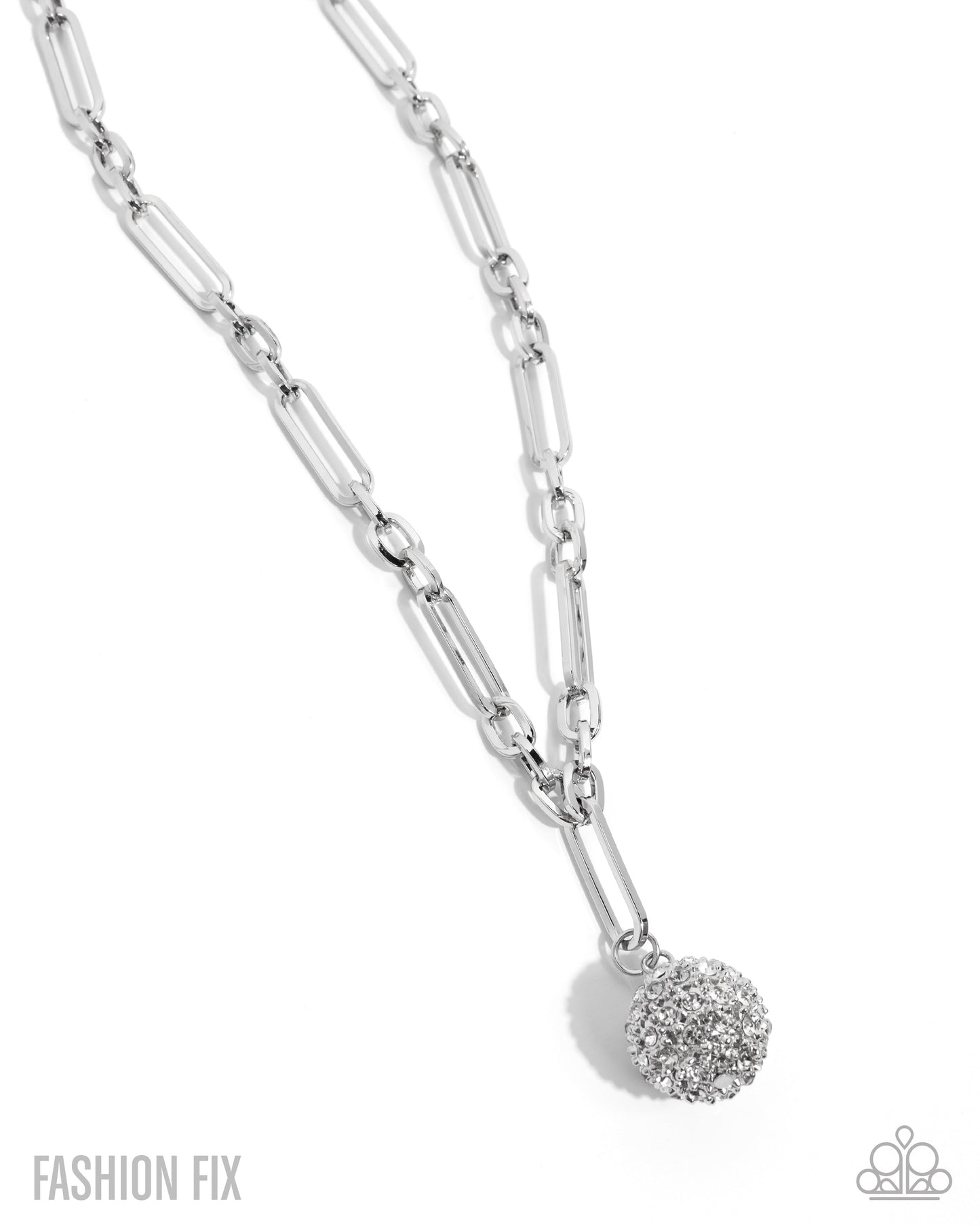 Paparazzi Independent Ideology - White Necklace