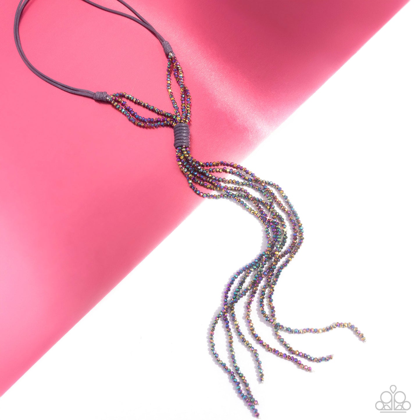 Paparazzi ~ Knotted Karma - Silver Necklace