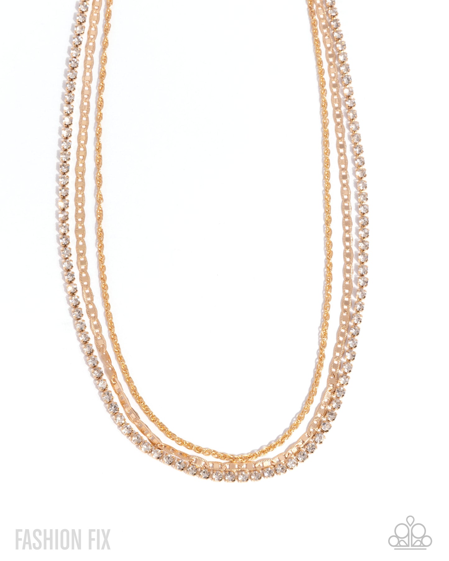 Paparazzi Matching Moment - Gold Necklace