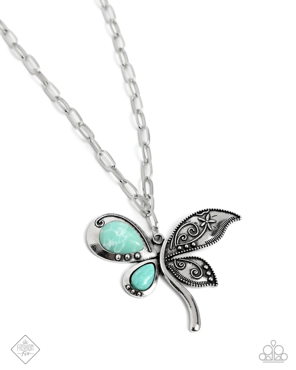 Paparazzi Moderate Merriment - Green Necklace