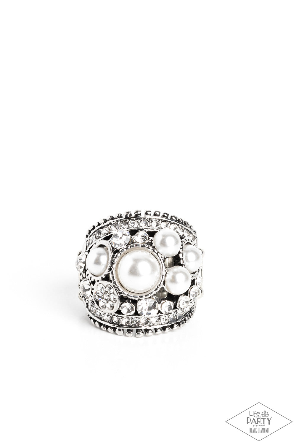 Paparazzi Money On My Mind - White Ring