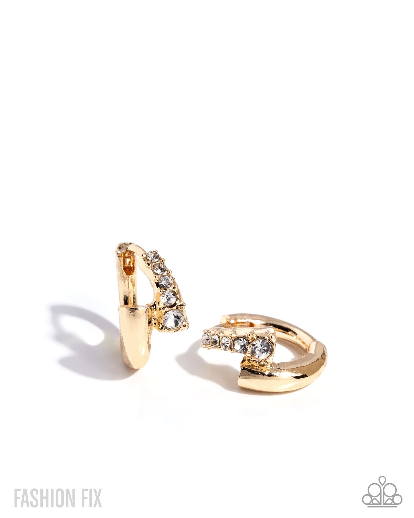 Personalized Pizzazz - Gold Earrings