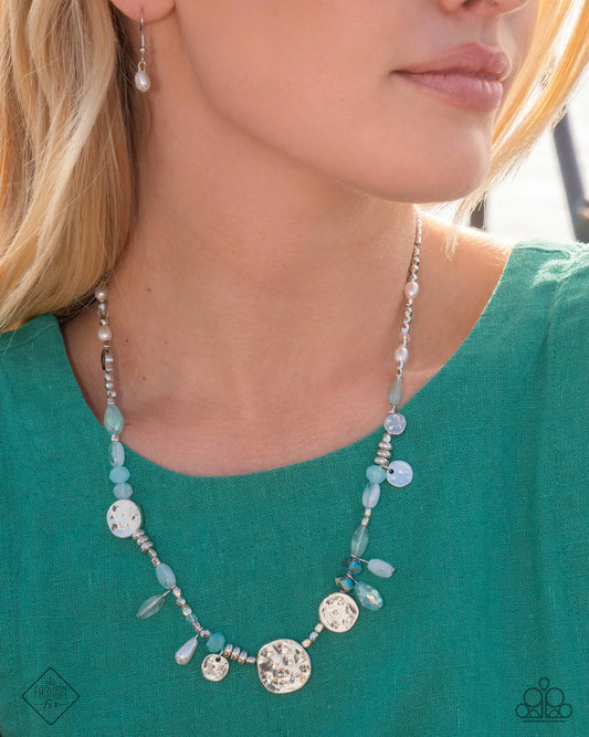 Paparazzi Refreshing Riot - Blue Necklace