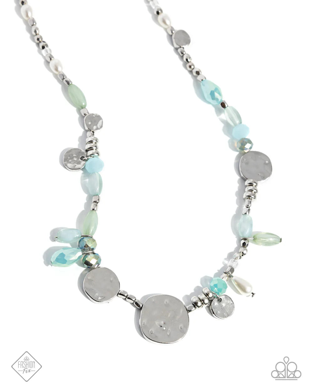 Paparazzi Refreshing Riot - Blue Necklace