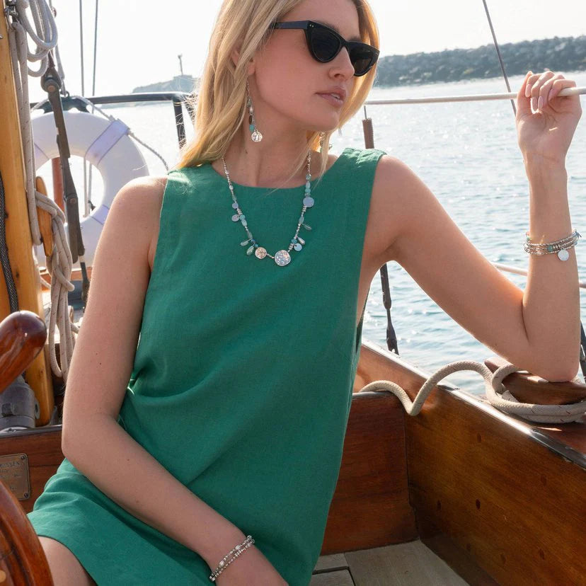 Paparazzi Refreshing Riot - Blue Necklace