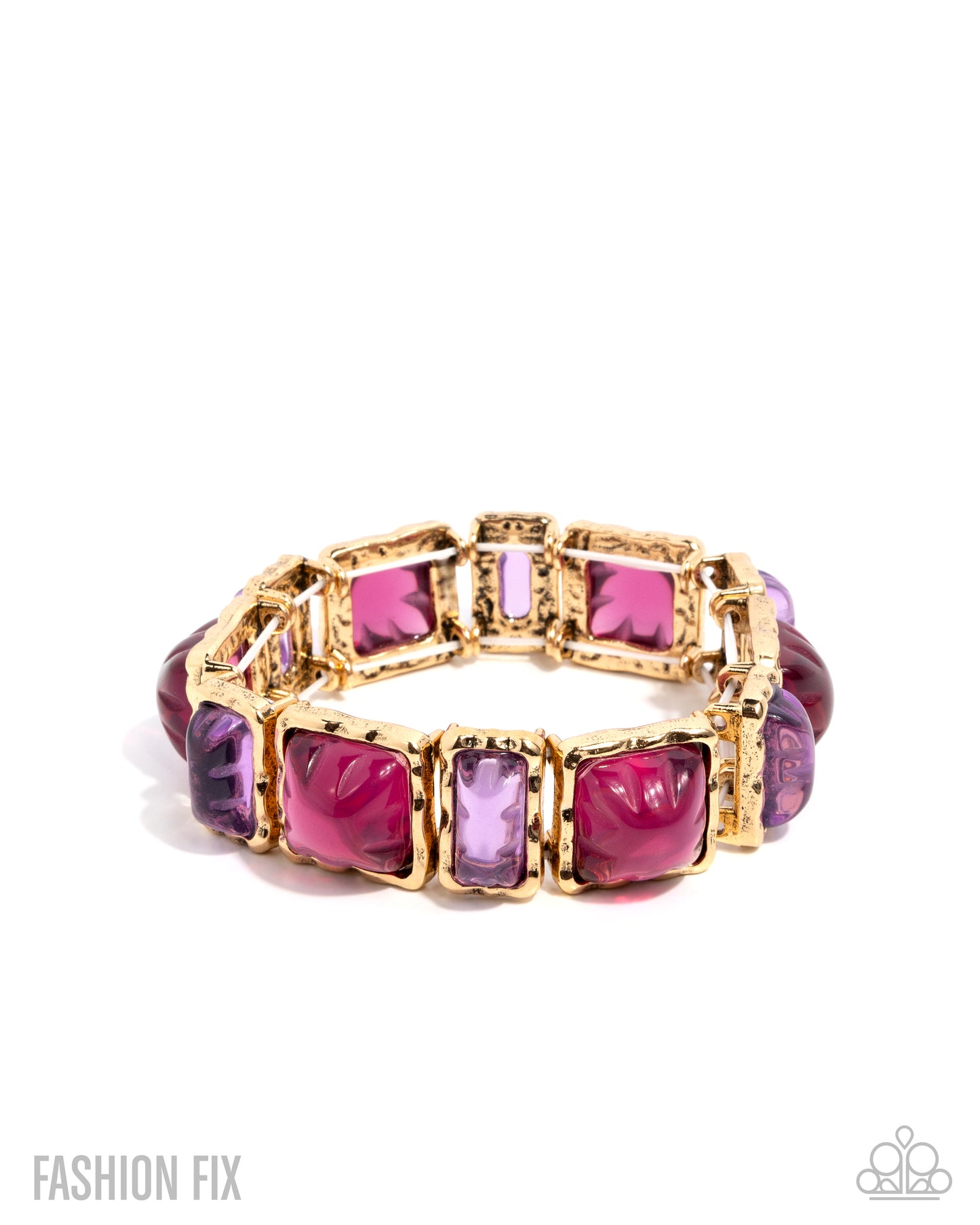 Paparazzi Retro Radical - Purple Bracelet