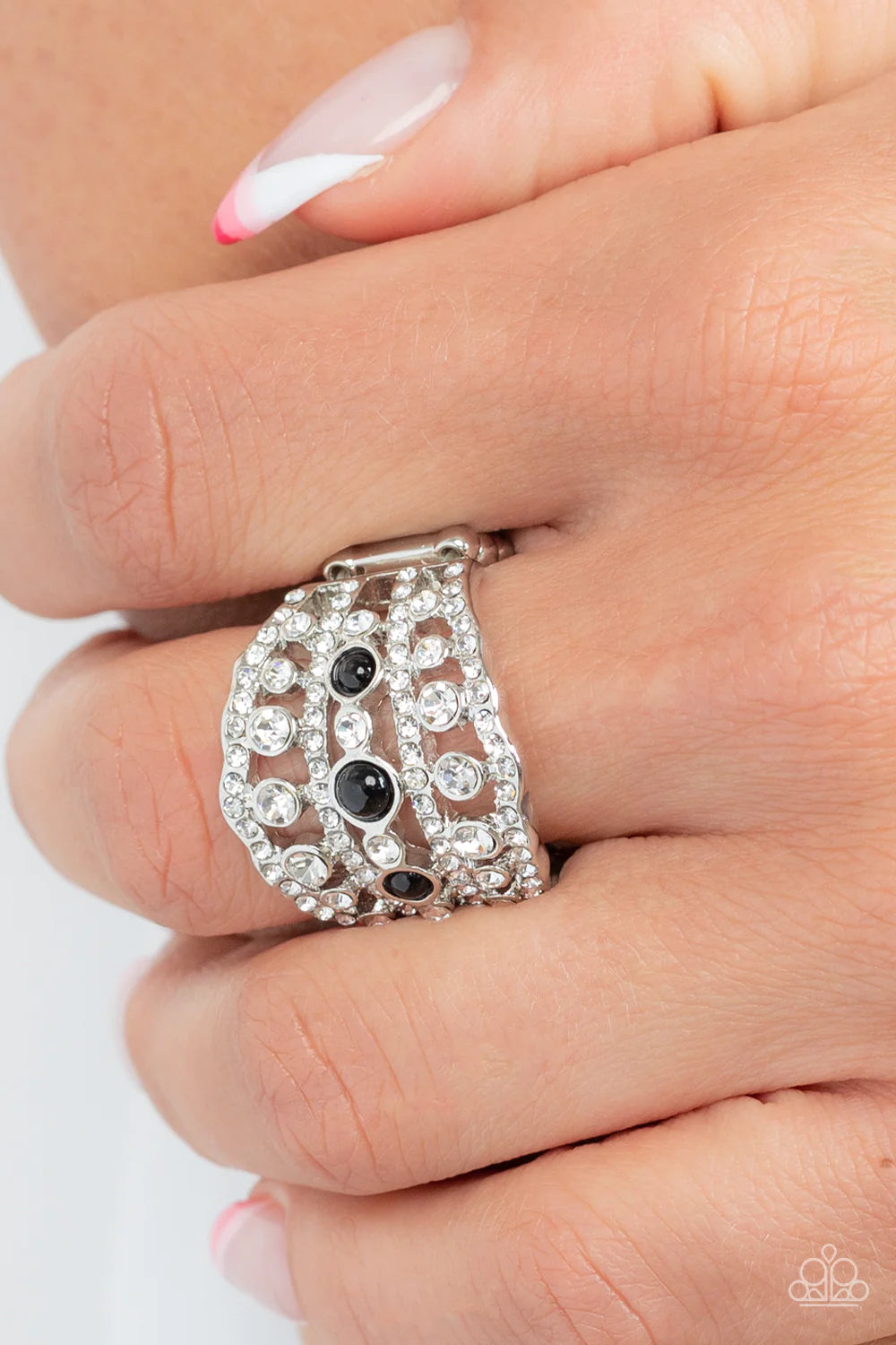 Paparazzi Sailboat Bling - Black Ring
