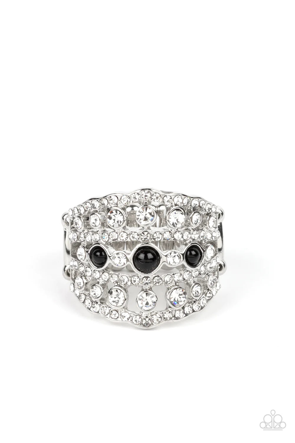 Paparazzi Sailboat Bling - Black Ring