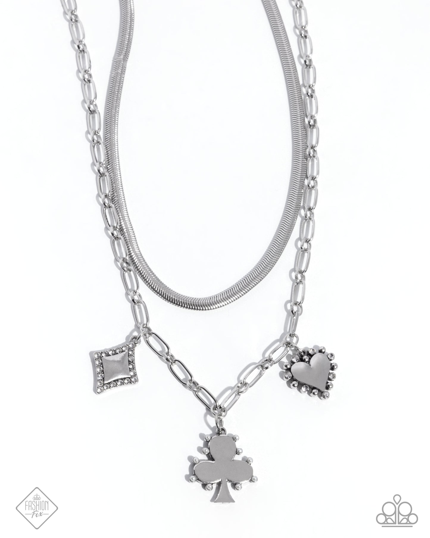 Paparazzi Sentimental Sunset - White Necklace