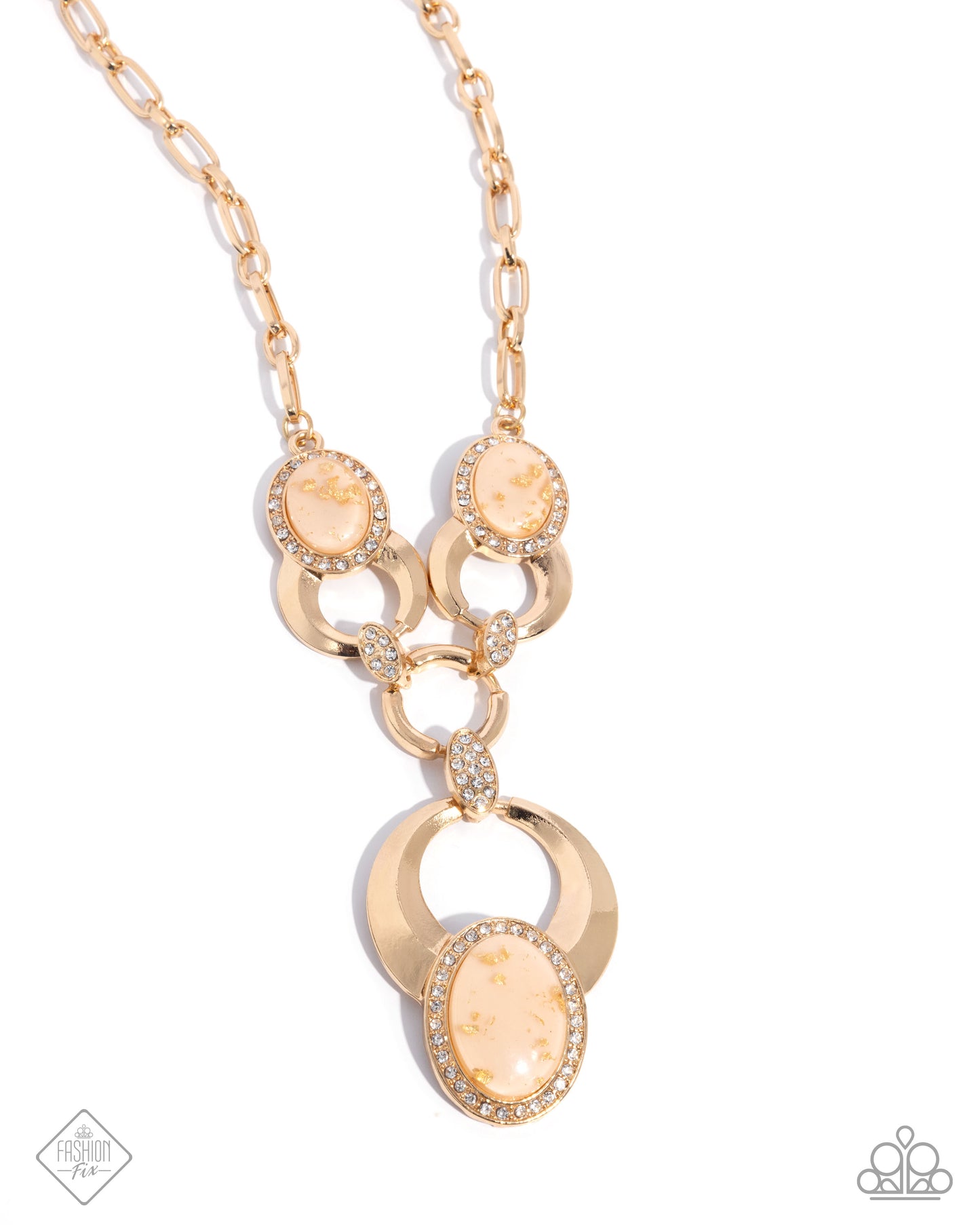 Paparazzi Spirited Softness - Gold Necklace
