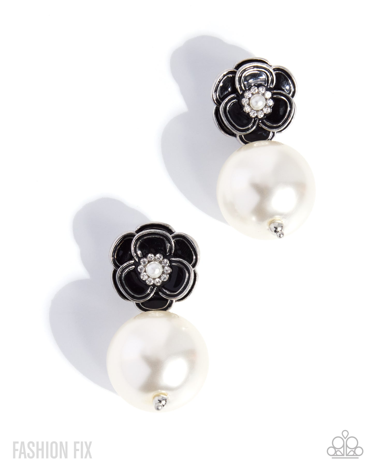 Paparazzi Suitable Share - Black Earrings ~ BlingAmore