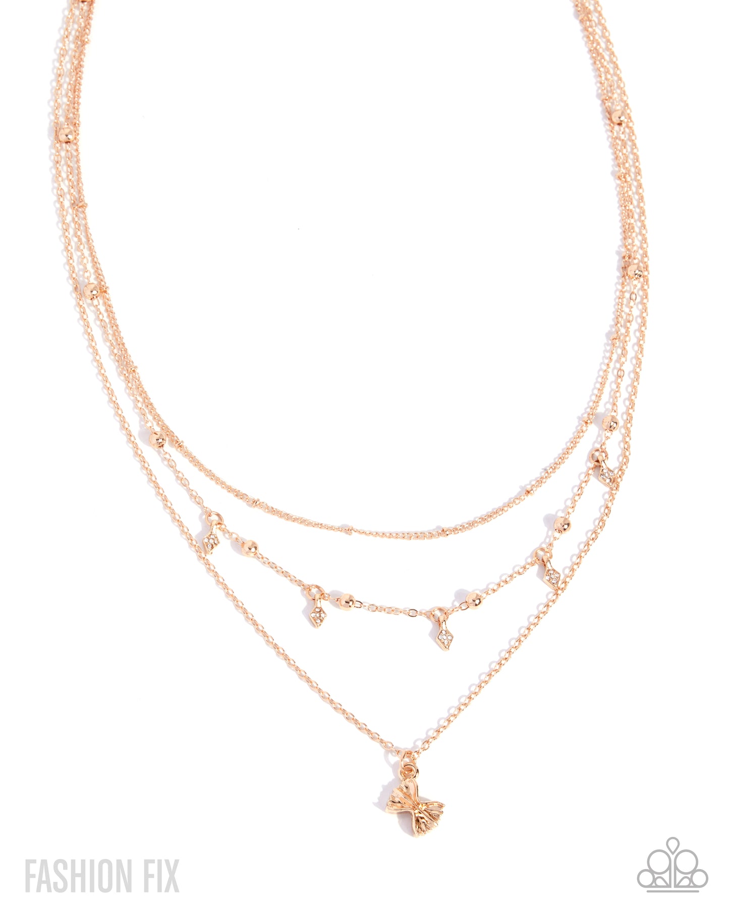 Paparazzi Sweet Sophistication - Gold Necklace