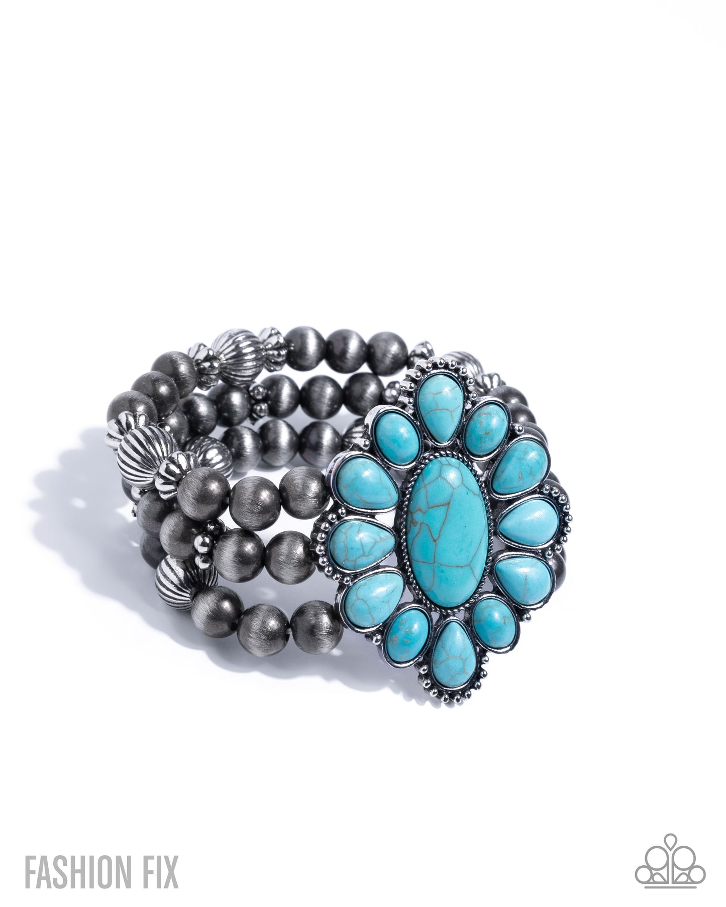 Paparazzi Traditional Tailoring - Blue Bracelet