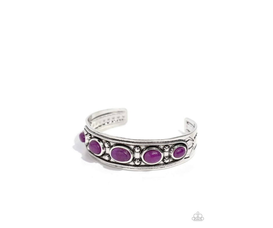 Paparazzi Story Surprise - Purple Bracelet