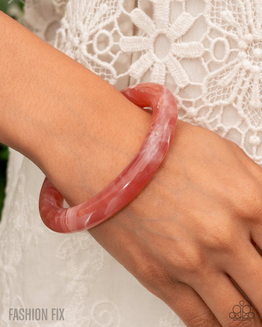 Paparazzi Lively Livestream - Brown Bracelet