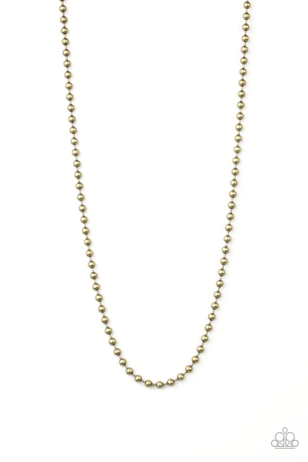 Paparazzi Mardi Gras Madness - Brass Necklace