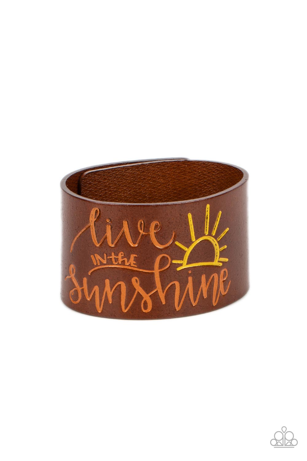 Paparazzi Sunshine Season - Orange Bracelet