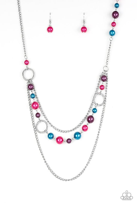 PARTY DRESS PRINCESS MULTI NECKLACE - Paparazzi Necklace