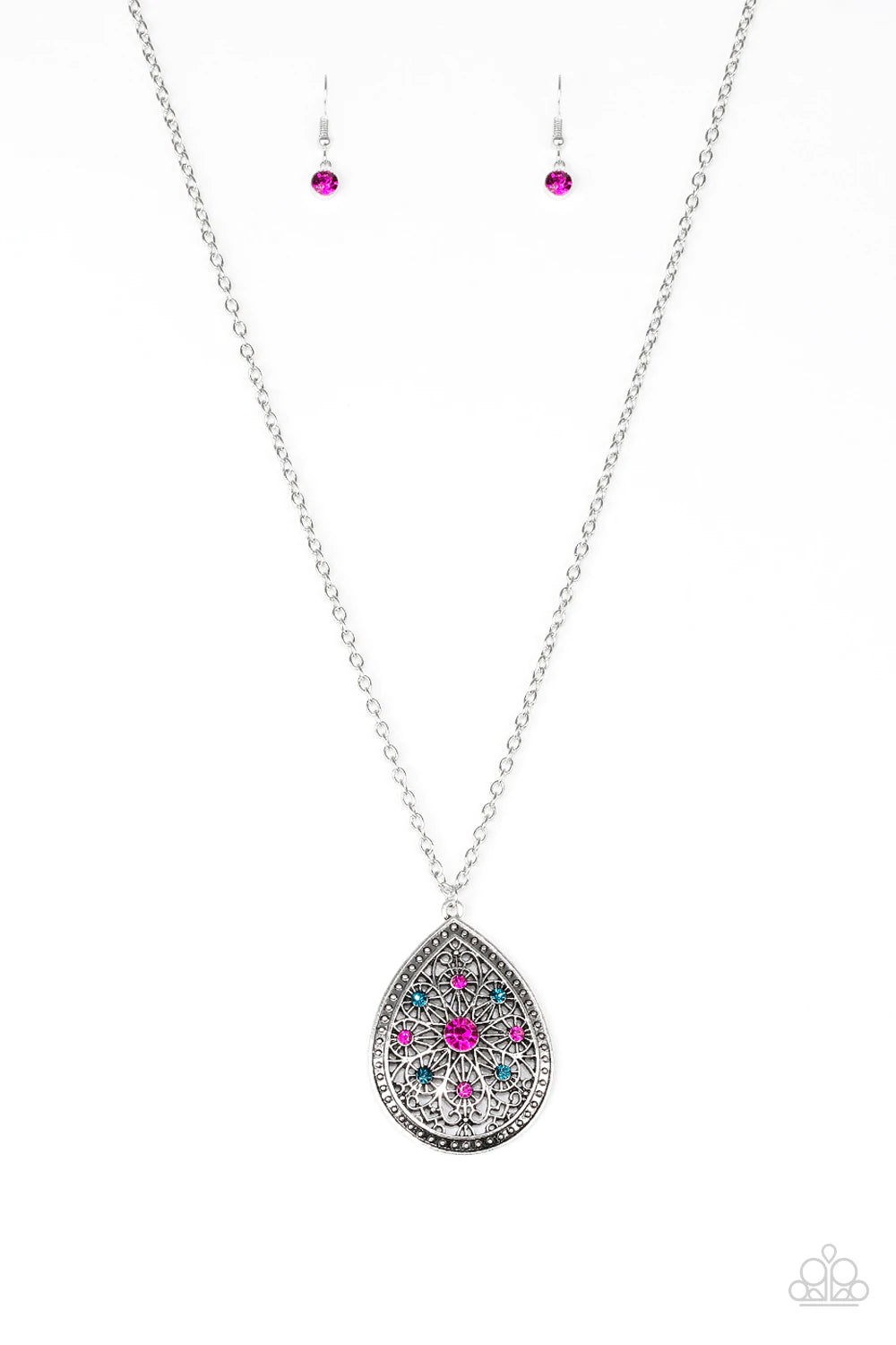 PAPARAZZI "I AM QUEEN" - MULTI NECKLACE