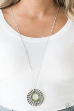 Chicly Centered - Green - Paparazzi Necklace